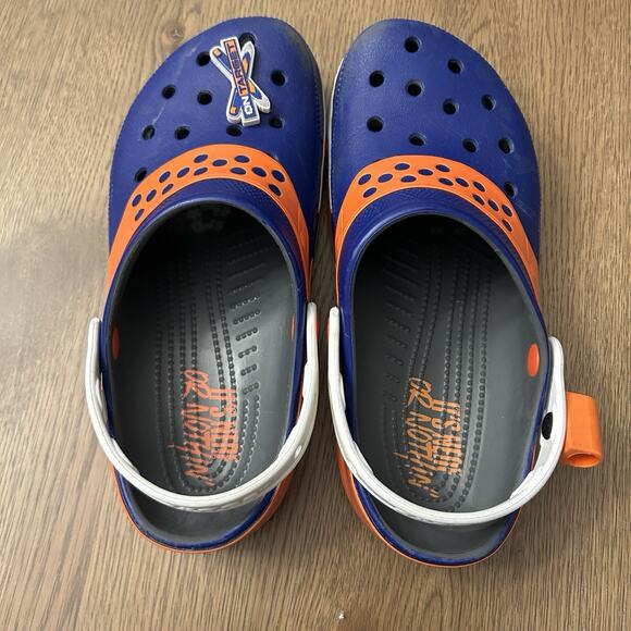 Crocs X NERF Classic Clog NERF Blaster Dart Unisex M 8/ W 10 Royal Blue Orange main image 13